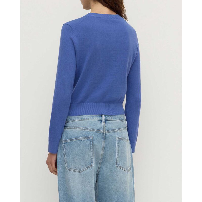 Assembly Label Orina Cotton Cashmere Cardigan New Blue image number 1